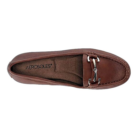 NEW Aerosoles Womens Day Drive Loafer sz 5 brown - Picture 6 of 7